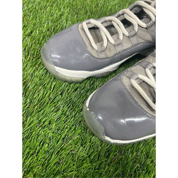 Jordan 11 Retro Low Cool‎ Grey 2018 Sz 9 528895-003 - Picture 4 of 8